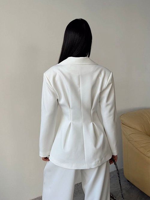 7479 Пиджак женский белый GIRL 