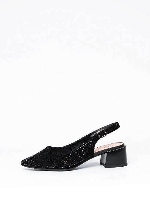 SOU-51004-2A-VP Туфли женские черный Madella 