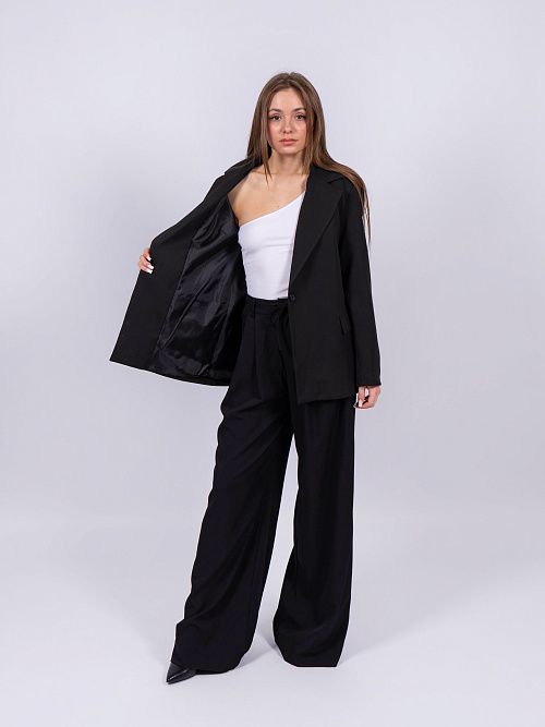 4120 Жакет женский черный GIRL 