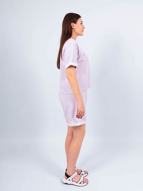 XF947 Костюм женский сиреневый QINO 