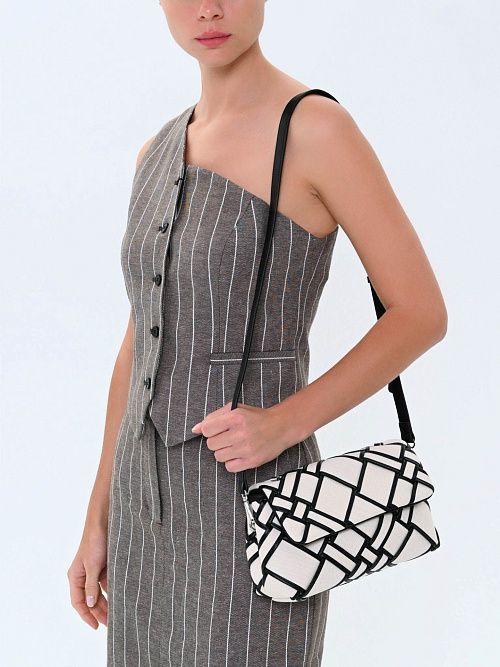 114-121-31-4 Сумка женская бежевый 365 