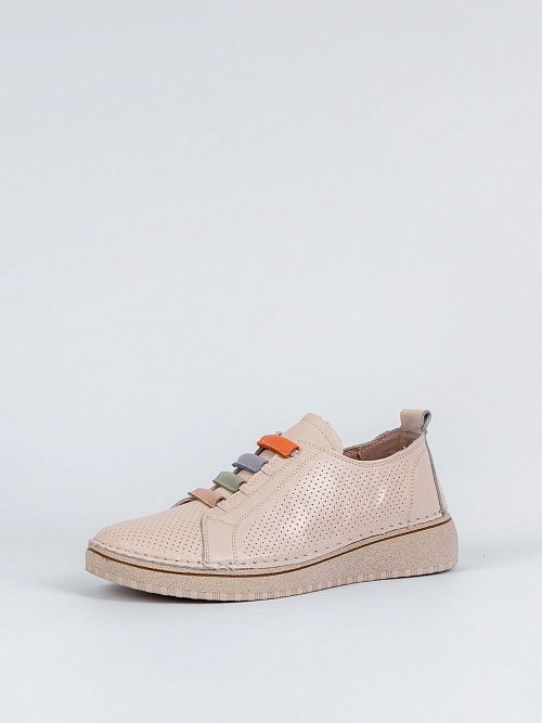 XUS-51271-3D-KT Полуботинки женские бежевый Madella 