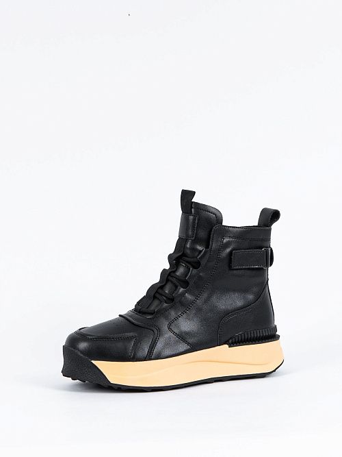 NU588-013 Ботинки женские черный Baden 