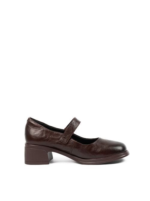 V8A80150-2 Туфли женские натуральная кожа коричневый 365 