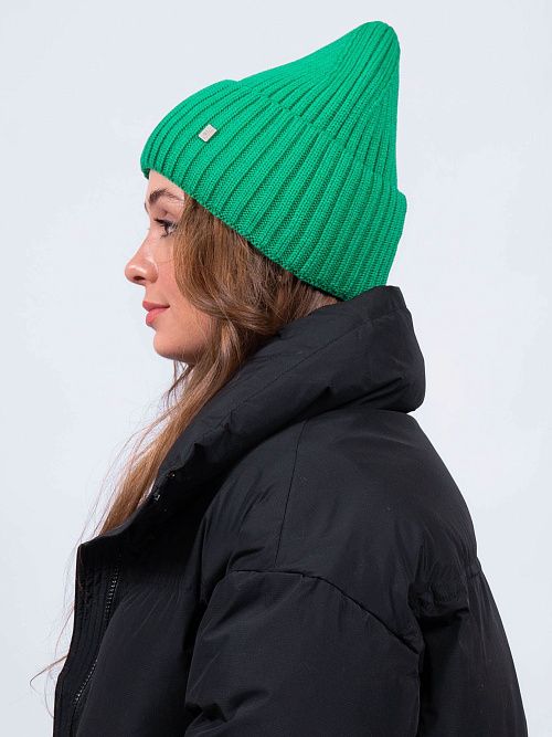 НЕЛЛИ Шапка женская изумруд ELITE LINE 