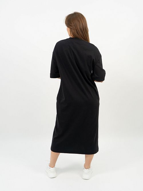 EBT5035 Платье женское черный VERY NEAT 