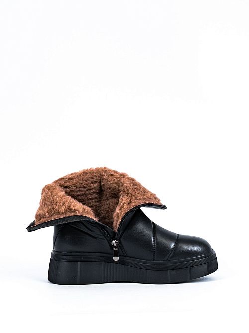 DF-W24-WLM3-30-1(L) Полусапоги женские черный Covani 