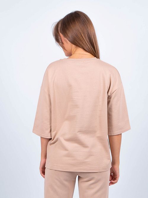 ЕВТ3186/ Джемпер женский темно-бежевый VERY NEAT 