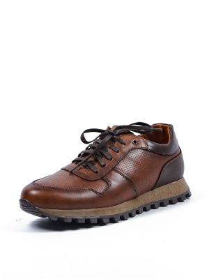 9741 brown Кроссовки мужские Shach
