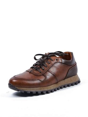 9741 brown Кроссовки мужские Shach