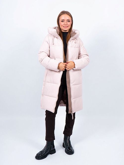 GWD4618I-G625 Куртка женская бежевый ICEbear 