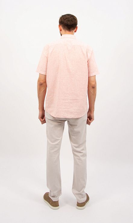 828-0182.P072.Y002.L.R0131 Рубашка мужская розовый LUXOR 