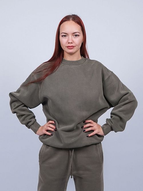 W0139 Свитшот Хаки 365 