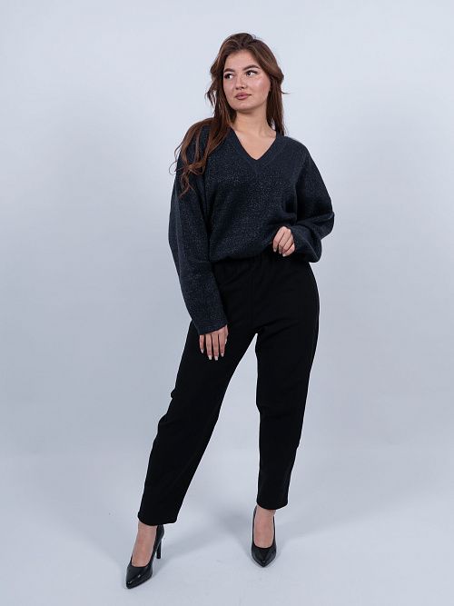 34-050097-1744-50 Брюки женские Виола черный КЛЮКVА 