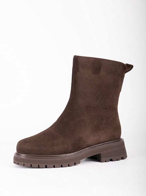 AS738-L5328-ZX170ZM Ботинки женские натуральная кожа коричневый 365 