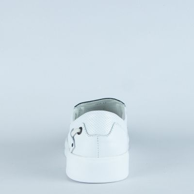 3533 white Слипоны мужские Meridian