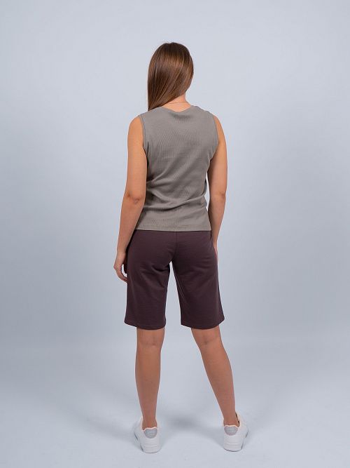 EBT4014 Шорты женские коричневый VERY NEAT 