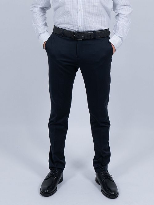 804-0277.G337.Y000.L.B0291 Брюки мужские синий LUXOR 