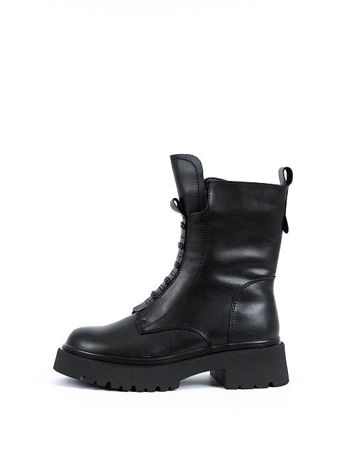 MDW24-HCLM3-027-2(L) Ботинки женские черный Covani 