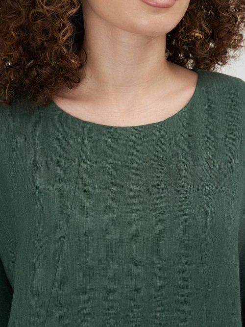 3786-ИЛ23 Блузка женская зеленый ELECTRA STYLE 