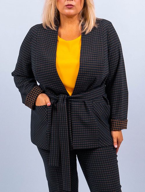 Адамс Жакет женский синий ZAR STYLE 