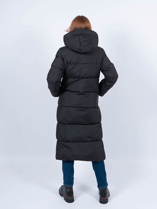 GWD4502I-G901 Пальто женское черный ICEbear 
