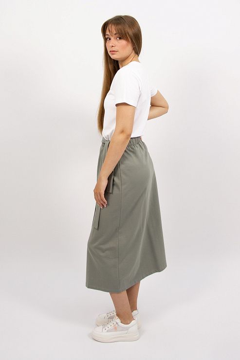 ЕВТ7011 Юбка женская зеленый VERY NEAT 