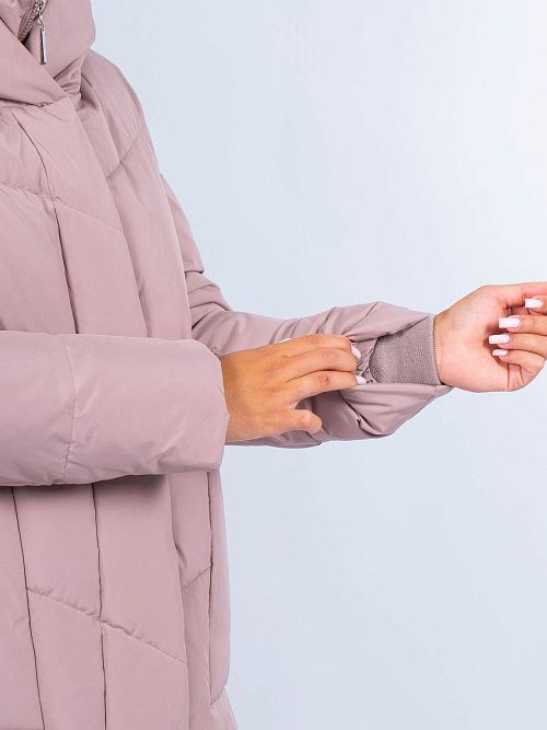 GWD4713I-G170 Пальто женское розовый PURELIFE 