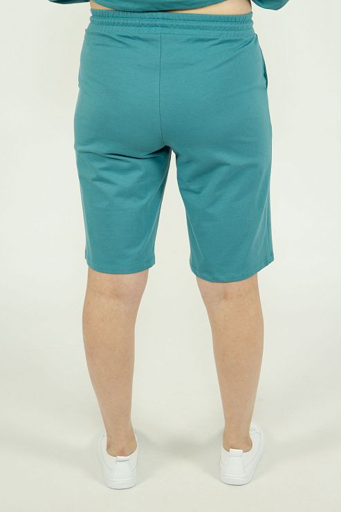 EBT4014 Шорты женские изумрудный VERY NEAT 