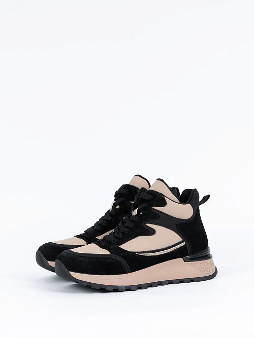 XLH-42114-2A-SB Ботинки женские черный Madella 