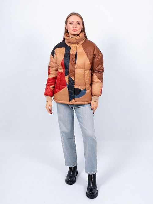 1БП-43006-948 Куртка женская разноцветная ELECTRA STYLE 