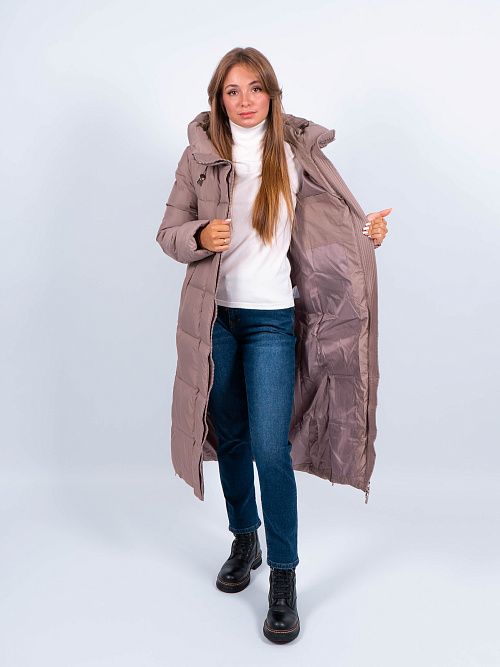 GWD4502I-G170 Пальто женское бежевый ICEbear 