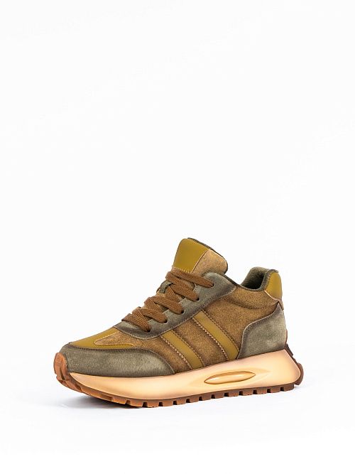 GV185-010 Ботинки женские хаки Baden 