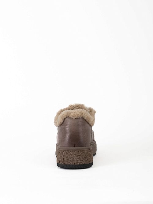 DBY-RA011-002-2M Полуботинки женские натуральная кожа коричневый 365 