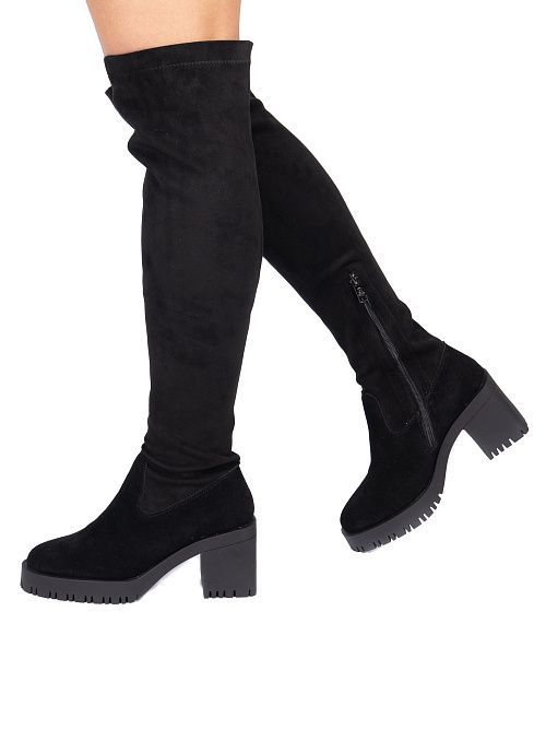 U449-041 Сапоги женские черный Baden 