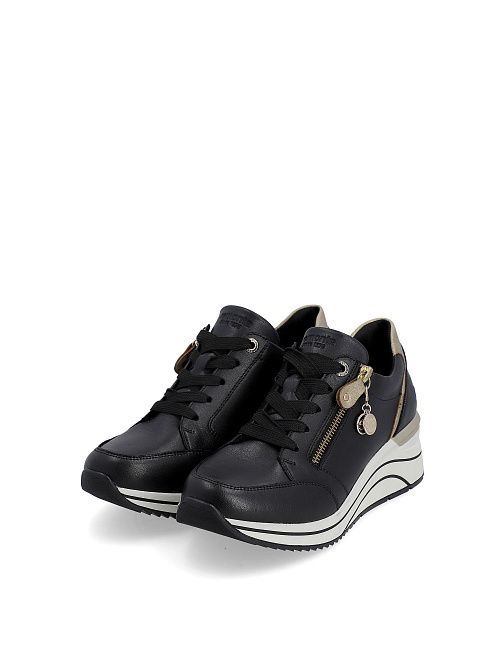 D0T03/01 Туфли женские черный Remonte 