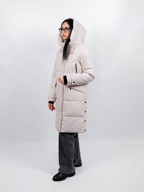 GWD4675I-G625 Пальто женское бежевый ICEbear 