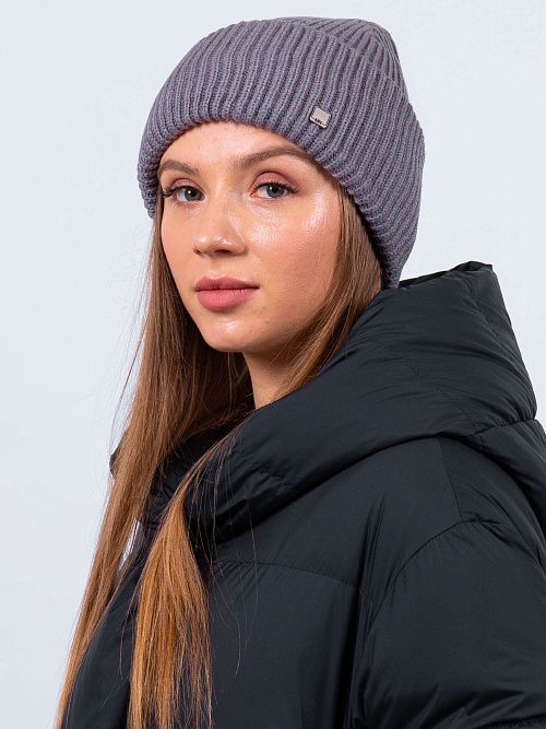 ЗЕТА Шапка женская кофейный MISKORKI 