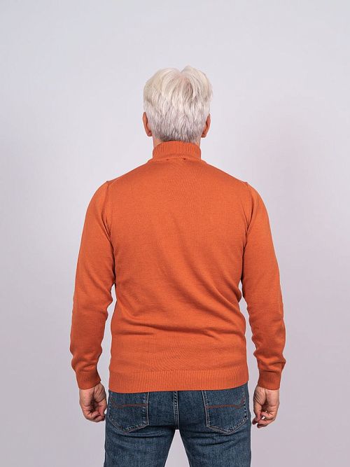 823-0606.O019.Y001.L.R0341 Водолазка мужская оранжевый LUXOR 