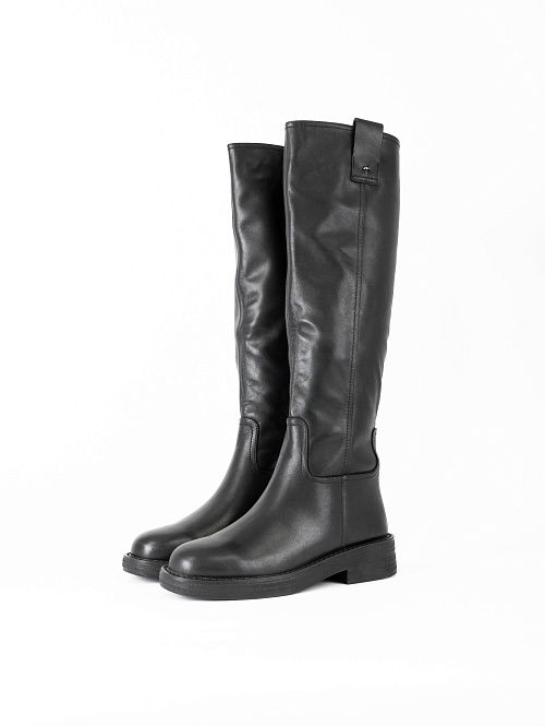 JA280Y-H1908-P8008BM Сапоги женские натуральная кожа черный 365 