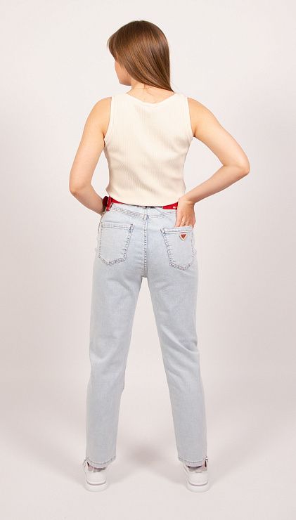 5480 Джинсы женские голубой IJASS 