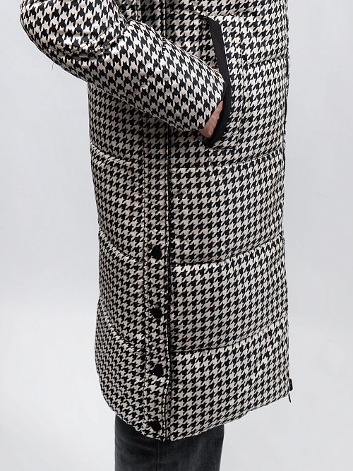 GWD4682I-G901 Пальто женское черный ICEbear 