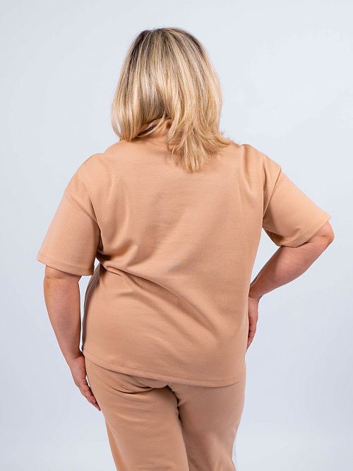 ЕВТ3209/ Футболка женская кунжут VERY NEAT 