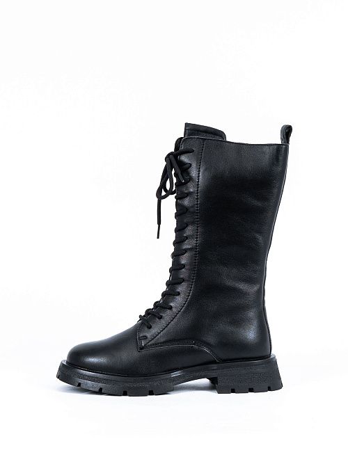 DH-W24-WLM3-68059-1(W) Полусапоги женские черный Covani 