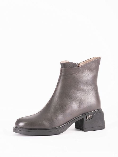 JA246-H1501-4ZM Ботинки женские натуральная кожа коричневый 365 