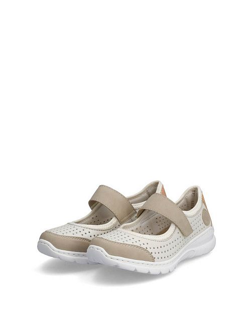 L32B5/81 Туфли женские бежевый Rieker 