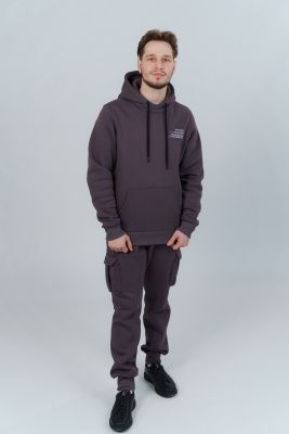 JM002 Костюм спортивный мужской серый J-MAR