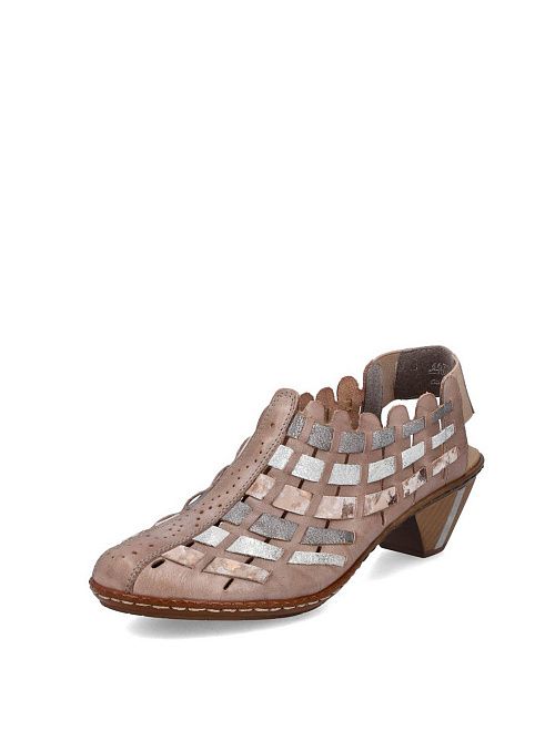 46778/64 Босоножки женские розовый Rieker 