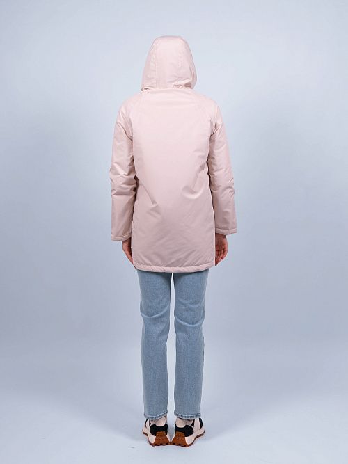 GWC4767I-G625 Куртка удлиненная женская бежевый ICEbear 