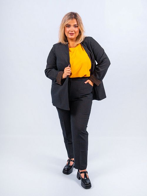 Адамс Брюки женские синий ZAR STYLE 